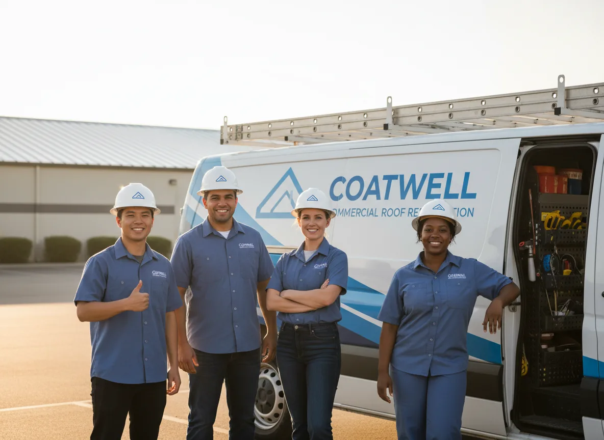 Commercial roof coating company in Marcellus, NY